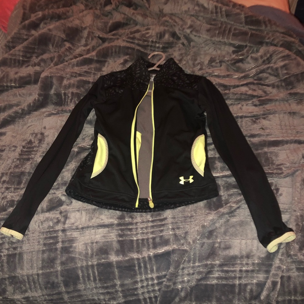 under armor zip up sweatshirt